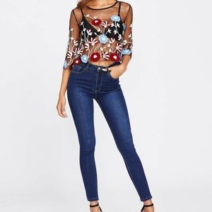 NWOT⭐️High waist Skinny jeans